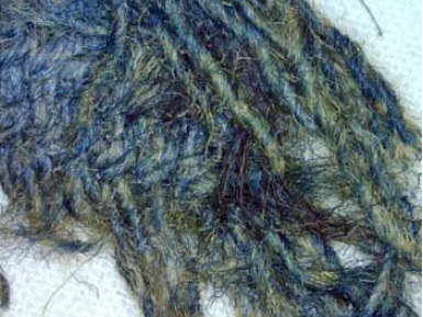 Wool from Hallstatt found to contain the blue dyes