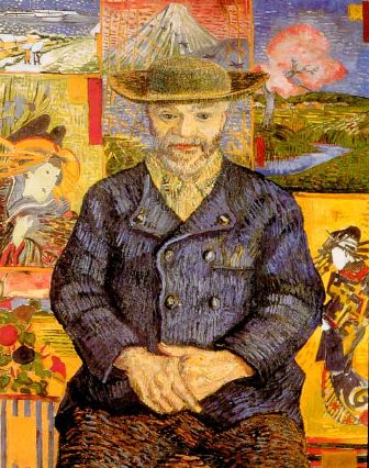 Van Gogh, Portret van Pere Tanguy, 1887